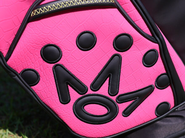 scotty cameron 2026 masters limited release pink and black circle t vessel player v premium leather stand carry golf bag