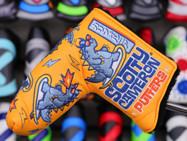 scotty cameron encinitas gallery exclusive limited release 2026 japan usa orange godzilla surfer blade putter headcover
