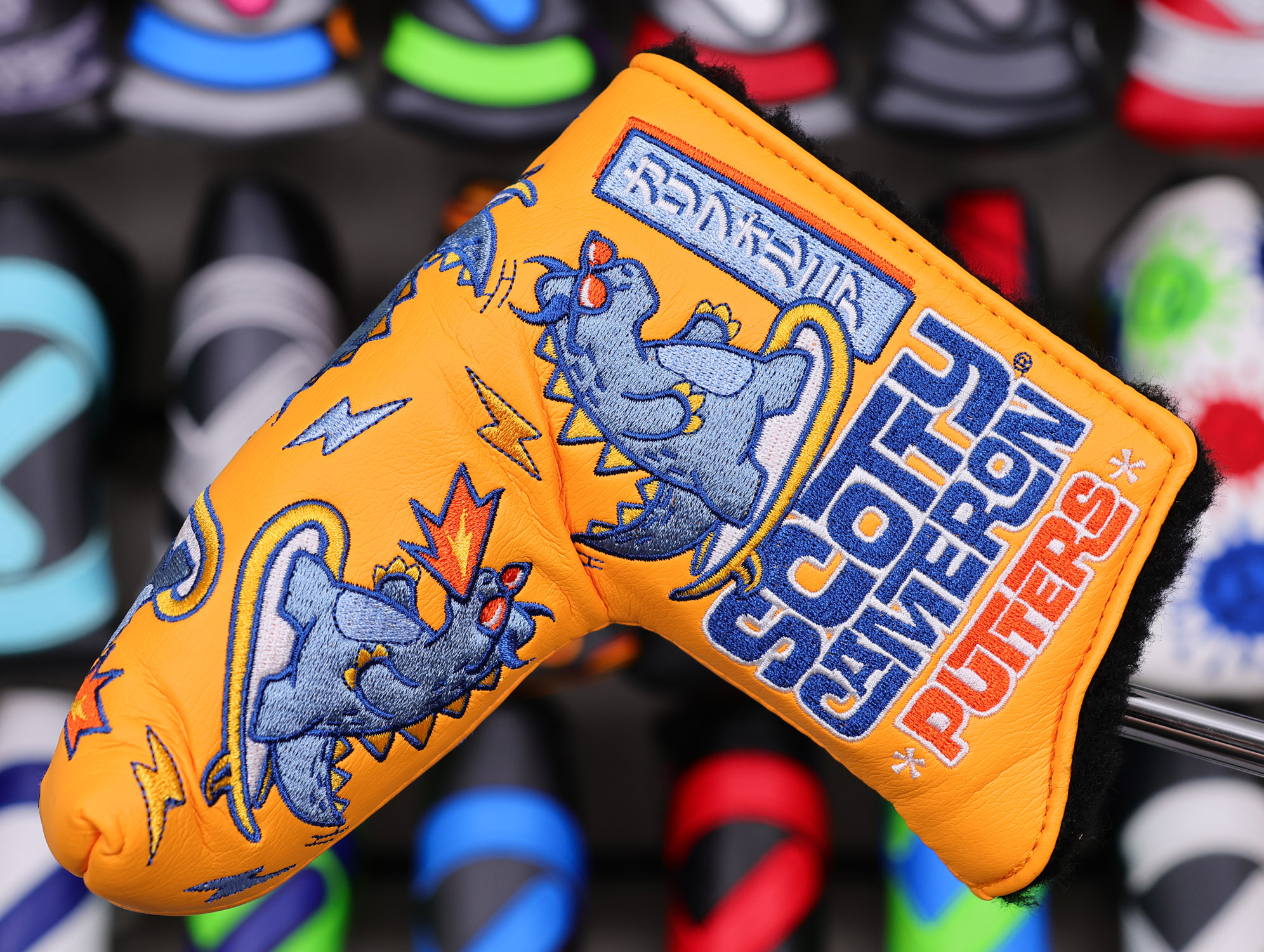 scotty cameron encinitas gallery exclusive limited release 2026 japan usa orange godzilla surfer blade putter headcover