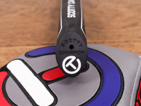 scotty cameron for tour use only black full contact circle t putter grip