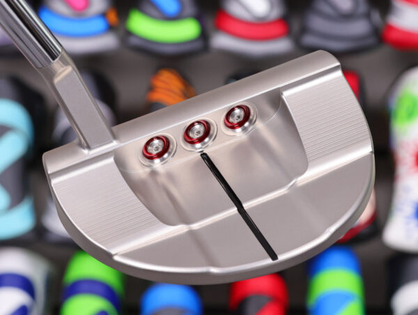 scotty cameron tour only flowback f 5.5 buttonback teryllium insert circle t 360g putter with flojet neck golf club