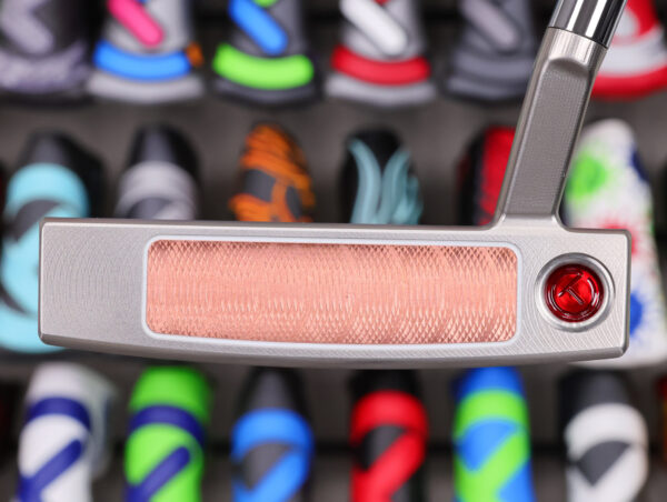 scotty cameron tour only flowback f 5.5 buttonback teryllium insert circle t 360g putter with flojet neck golf club