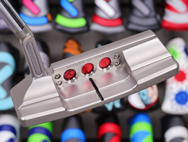 scotty cameron tour only newport 2.5 plus studio style scs carbon steel insert circle t 360g putter golf club
