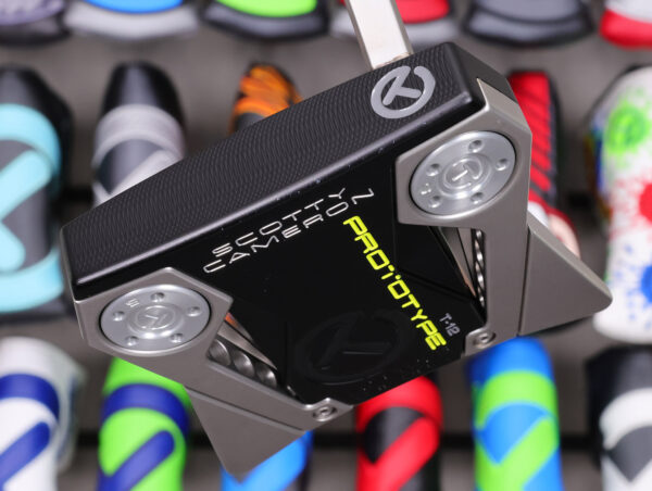 scotty cameron tour only naked phantom x t12.5 circle t putter with welded flojet neck golf club