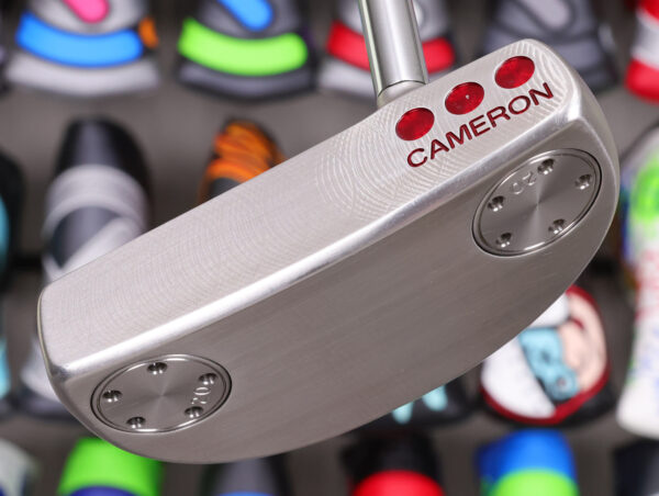 scotty cameron tour only sss fastback studio select circle t 360g putter with script titleist stamp and blank sole golf club