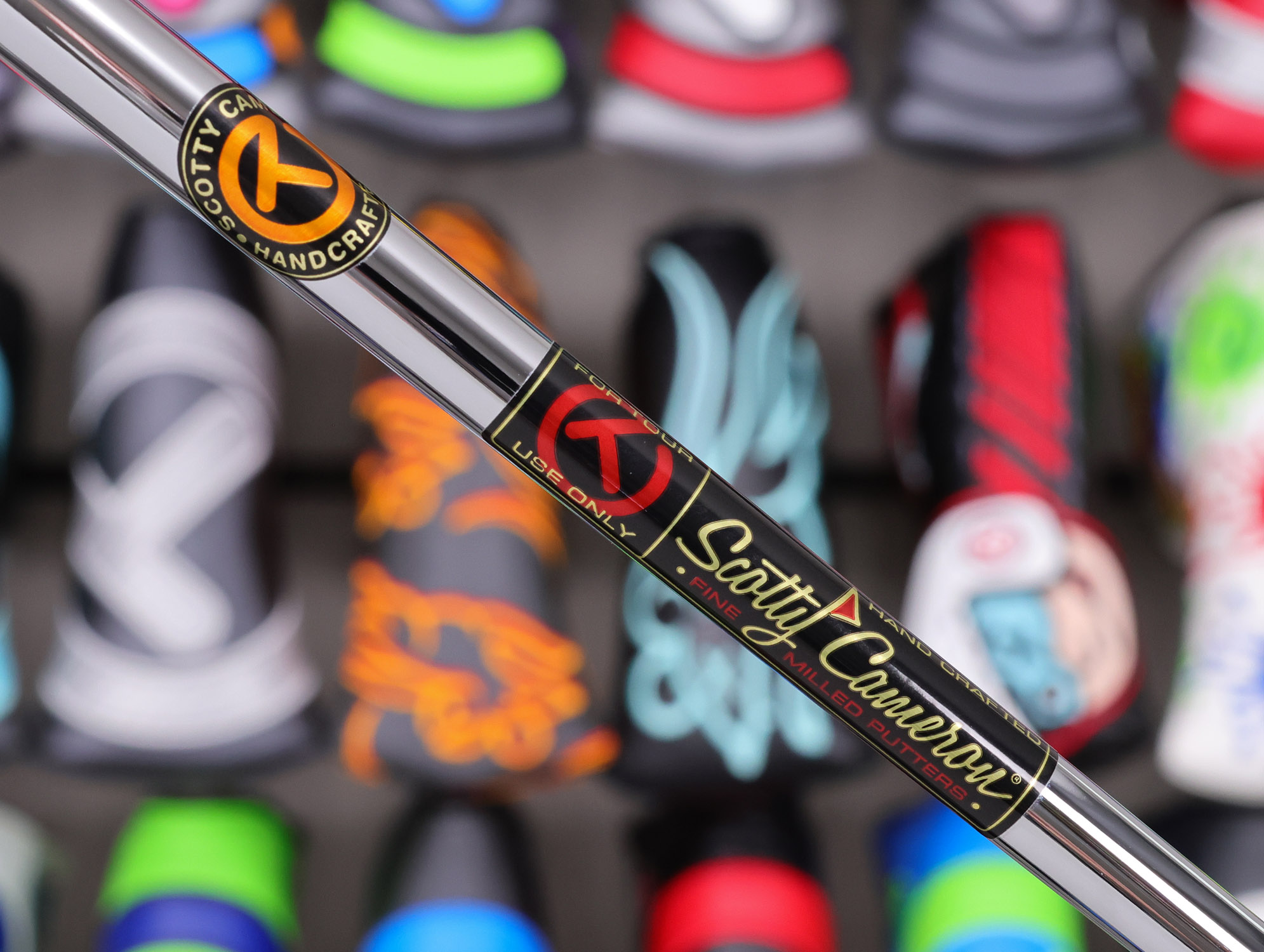 Scotty Cameron Tour Only “Multi-Color” SSS Masterful 009.M Circle T 350G w/ “Scotty Dog” Stamp - Image 7