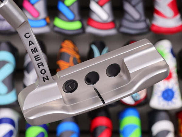 scotty cameron tour only sss newport mid slant studio select circle t 360g putter with black paint golf club