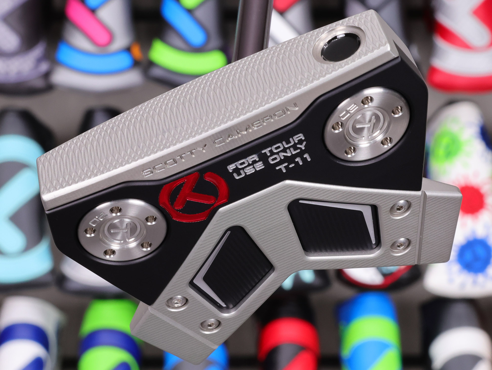 scotty cameron tour only phantom t11 oc onset center zero torque circle t 360g putter with t line and xperimental prototype graphite putter shaft golf club