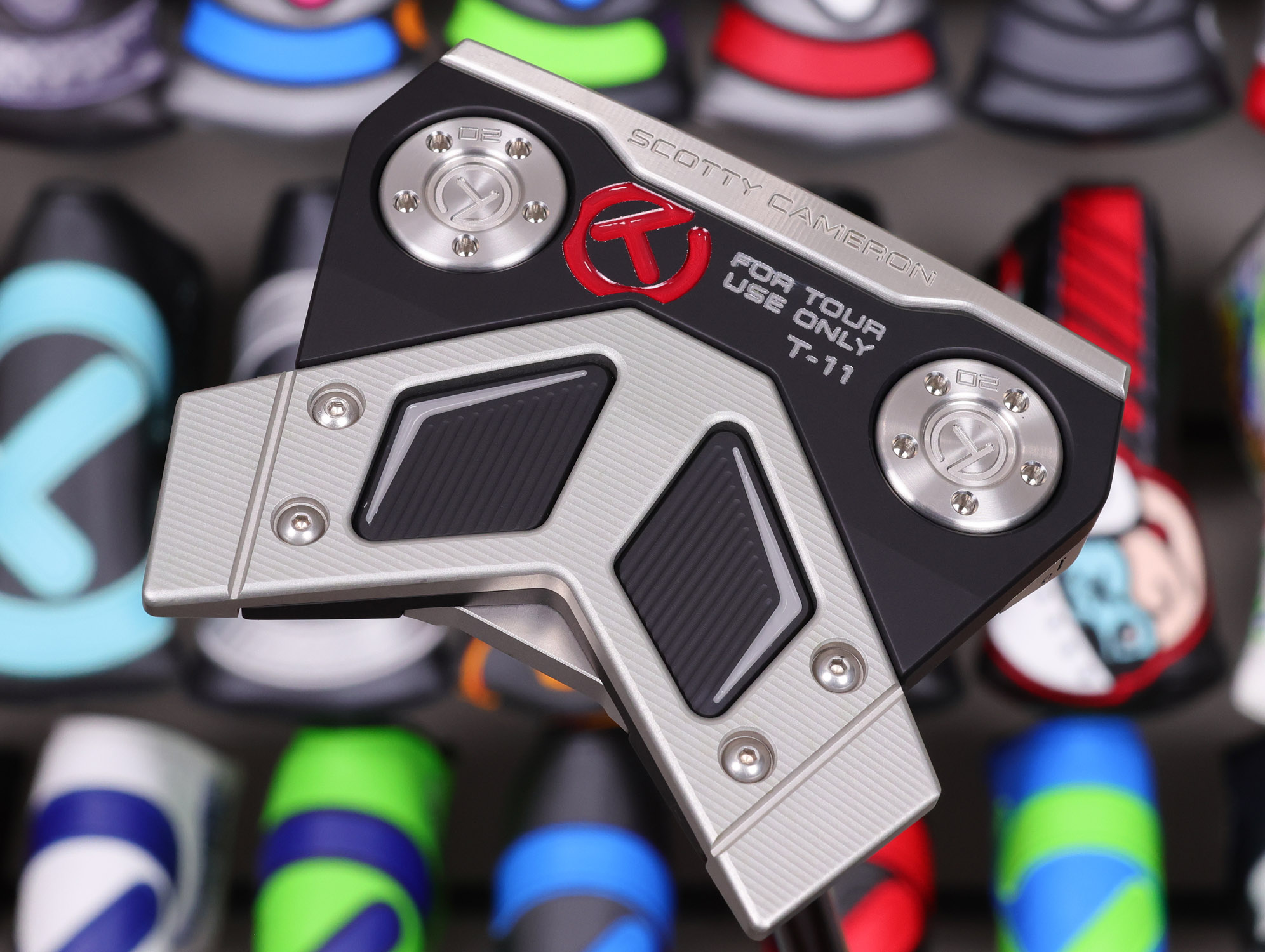 scotty cameron tour only phantom t11 oc onset center zero torque circle t 360g putter with t line and xperimental prototype graphite putter shaft golf club