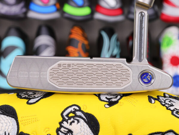 scotty cameron tour only studio style newport 2 circle t 360g putter with chain link milled carbon steel scs insert and top line golf club