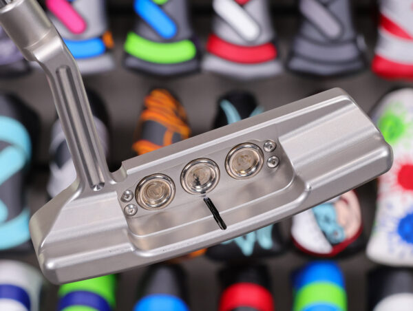scotty cameron tour only two tone chromatic bronze and silver super rat 2 prototype circle t 360g with chromatic bronze gss insert golf club