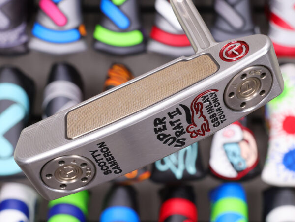 scotty cameron tour only two tone chromatic bronze and silver super rat 2 prototype circle t 360g with chromatic bronze gss insert golf club