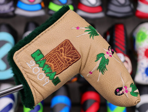 scotty cameron 2009 sony open in hawaii tan hula girl blade headcover