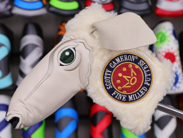 scotty cameron 2025 british open championship mutton chops sheep blade putter headcover