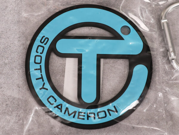scotty cameron for tour use only tiffany blue circle t rubber putting disc