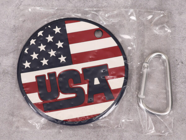 scotty cameron red white and blue usa rubber putting disc
