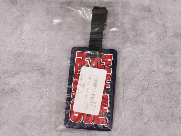 scotty cameron gallery red white blue peace surf golf rubber headcover leash