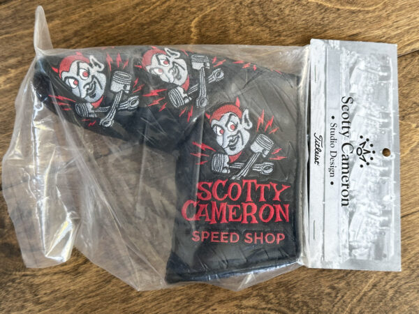 scotty cameron limited release speed shop speed demon blade headcover