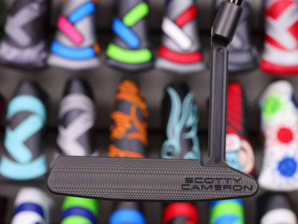 scotty cameron limited release triple black b3 newport 2 long neck putter golf club