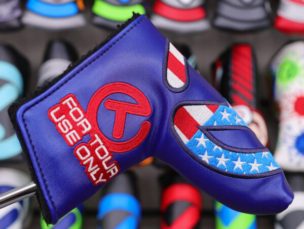 scotty cameron tour only blue usa industrial circle t blade headcover