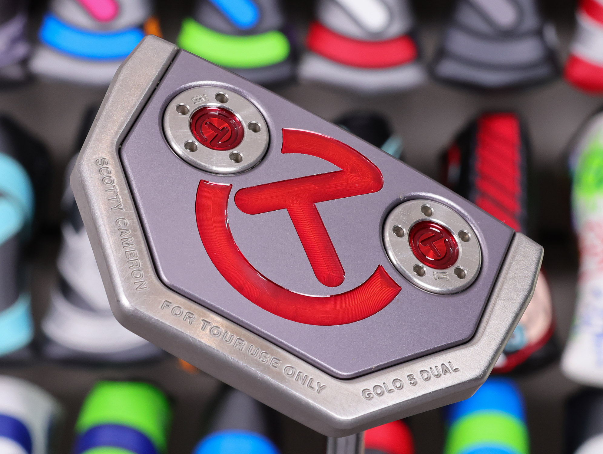 scotty cameron tour only golo 5 dual balance circle t heavy 38" putter golf club