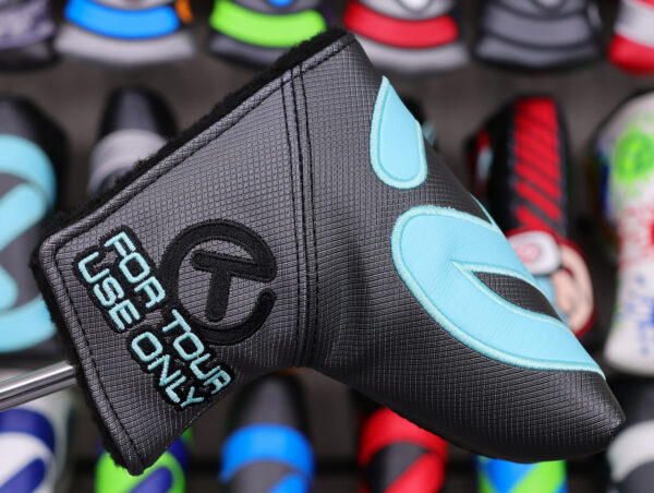 scotty cameron for tour use only gray and tiffany industrial circle t gss mid mallet headcover