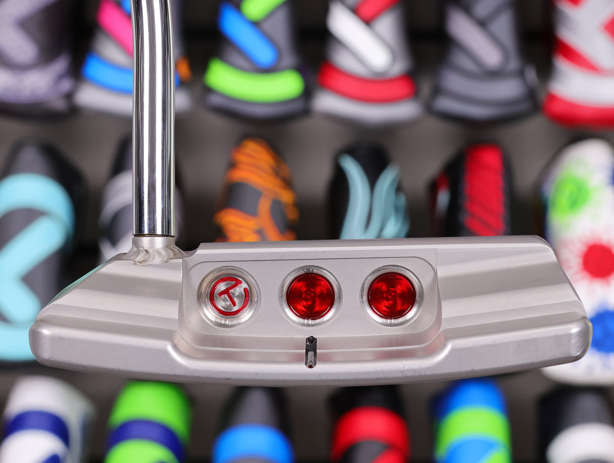 scotty cameron tour only deep milled sss newport 2 mid select circle t heavy putter with welded spud neck golf club