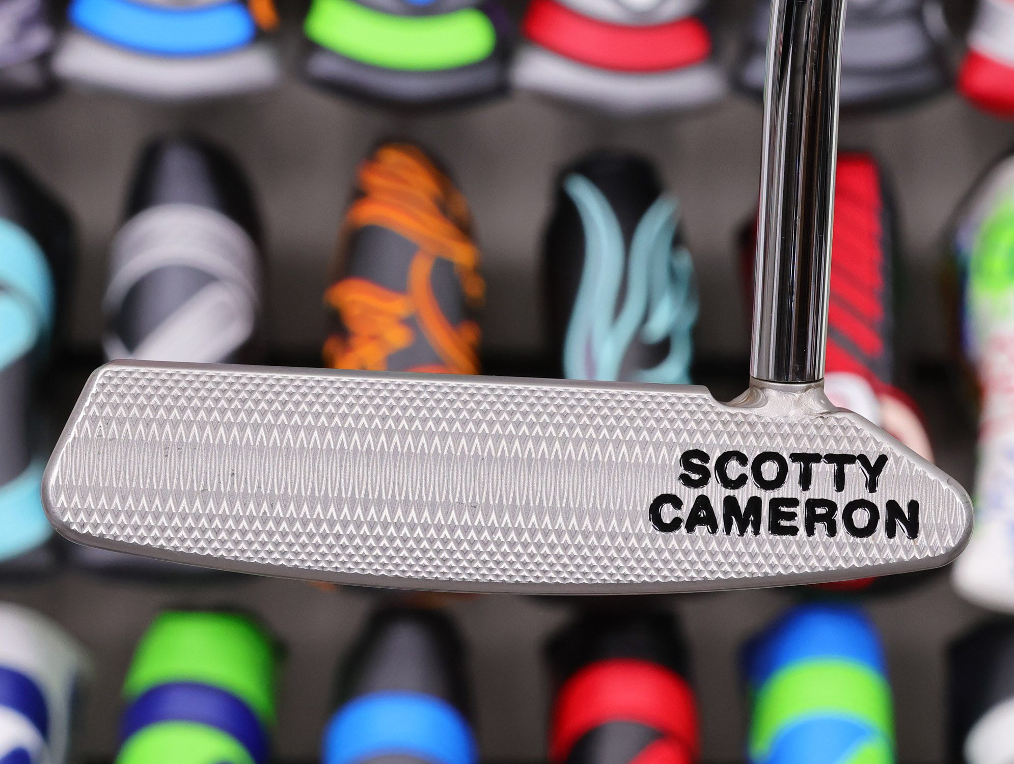 scotty cameron tour only deep milled sss newport 2 mid select circle t heavy putter with welded spud neck golf club