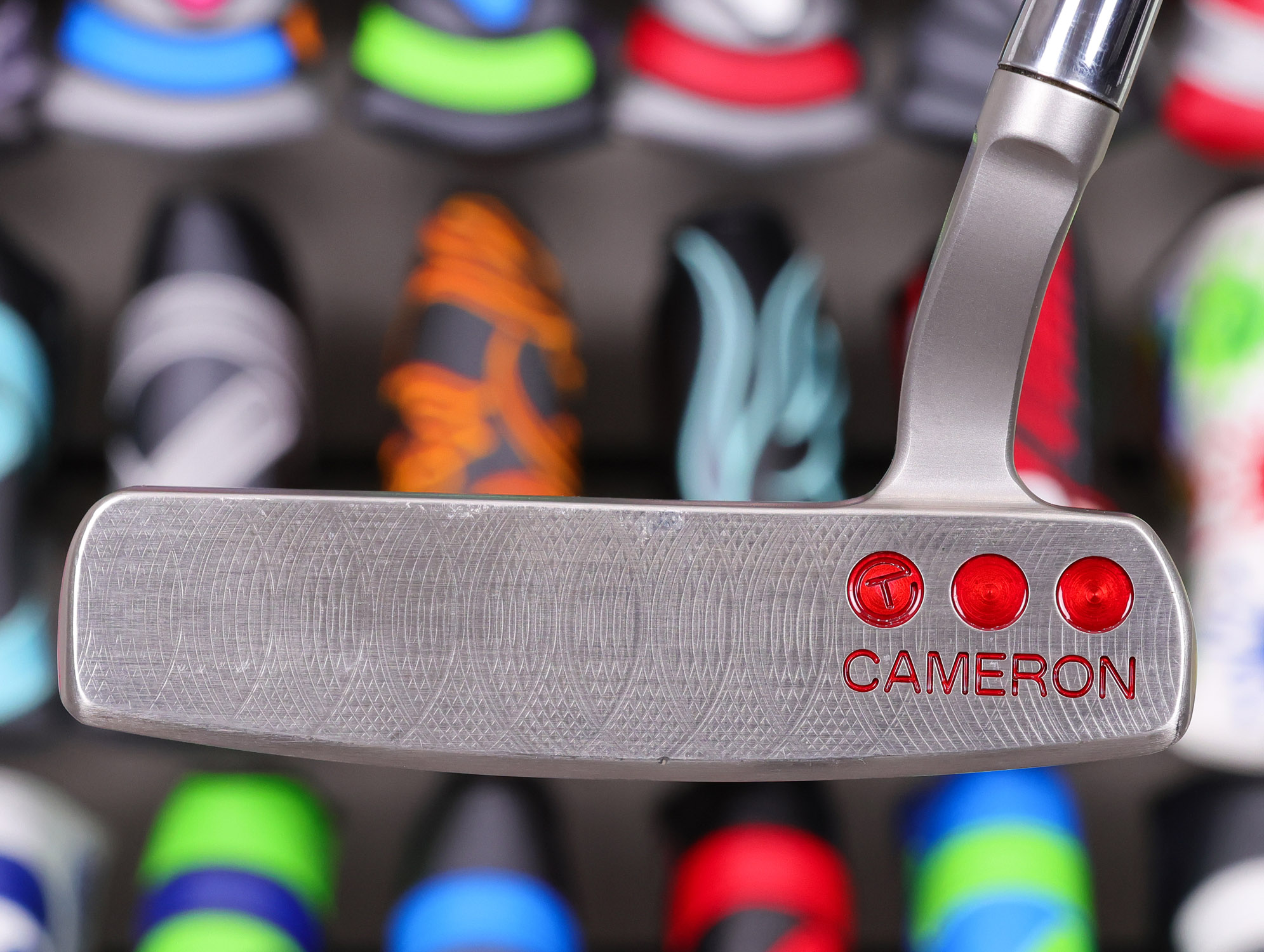 scotty cameron tour only sss fastback 1.5 xperimental prototype circle t putter with copper tungsten ct weights golf club