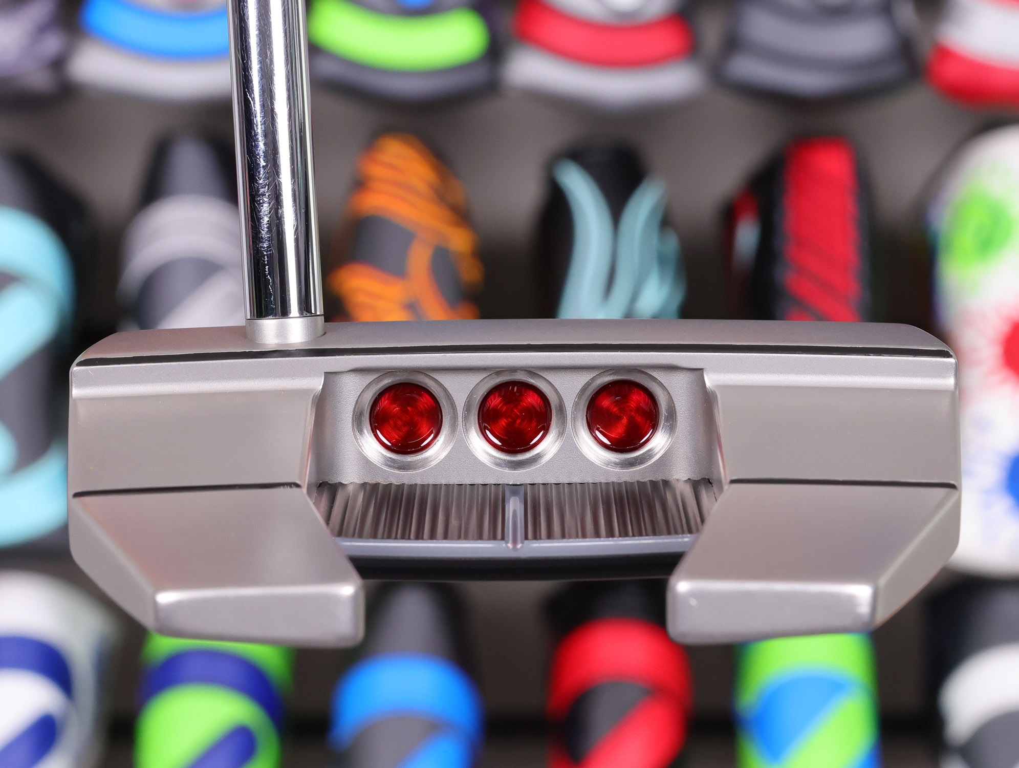scotty cameron tour only sss futura x5 circle t 350g putter with deluxe circle t weights golf club