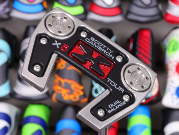 scotty cameron tour only sss futura x5 dual balance circle t 38" putter golf club