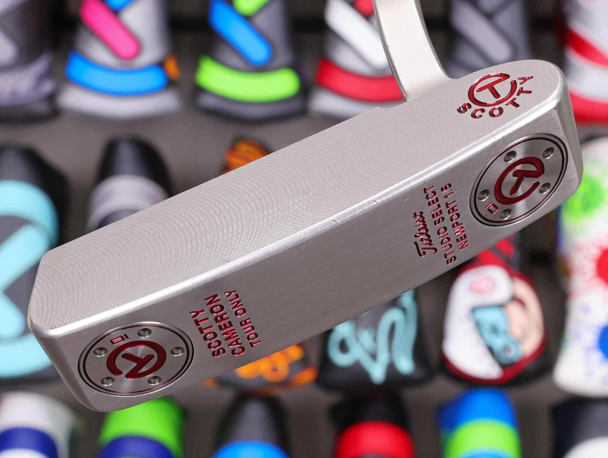scotty cameron tour only sss newport 1.5 studio select circle t 350g putter golf club