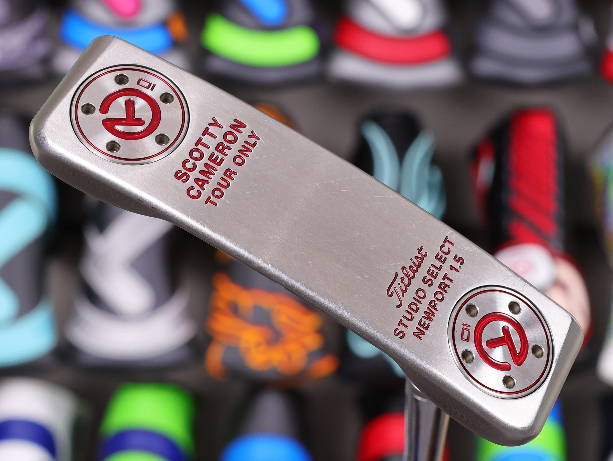 scotty cameron tour only sss newport 1.5 studio select circle t 350g putter golf club