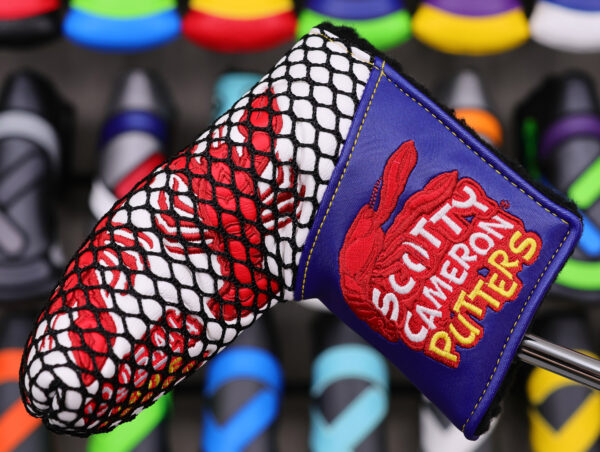 scotty cameron for tour use only louisiana crawfish net circle t blade headcover