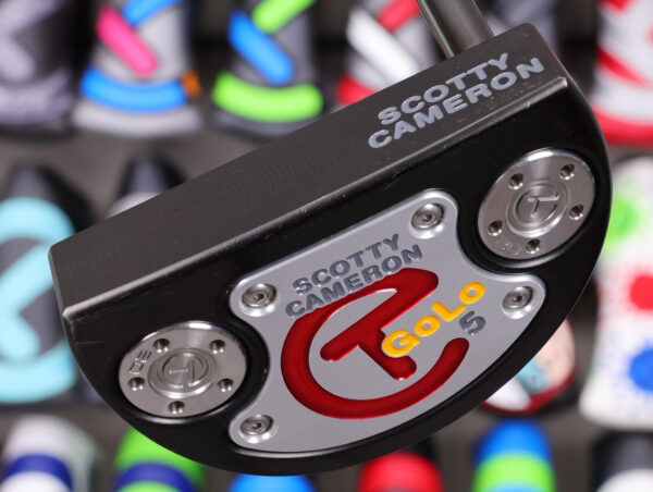 scotty cameron tour only black sss golo 5 circle t putter with black shaft golf club