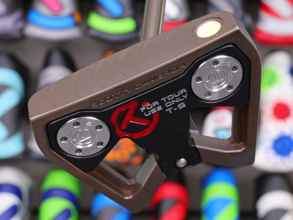 scotty cameron tour only matte chromatic bronze 2026 phantom t9 oc onset center zero torque circle t putter with xperimental graphite putter shaft by ust mamiya golf club