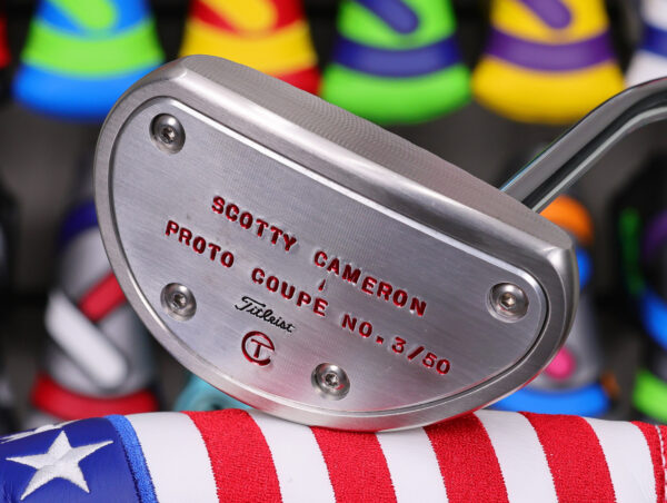scotty cameron tour only sss coupe prototype circle t mallet putter 1 of 50 pieces ever made golf club