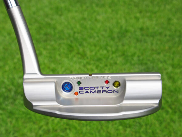 scotty cameron tour only sss del mar f3 tourtype circle t 360g putter with multi color paint and top line golf club
