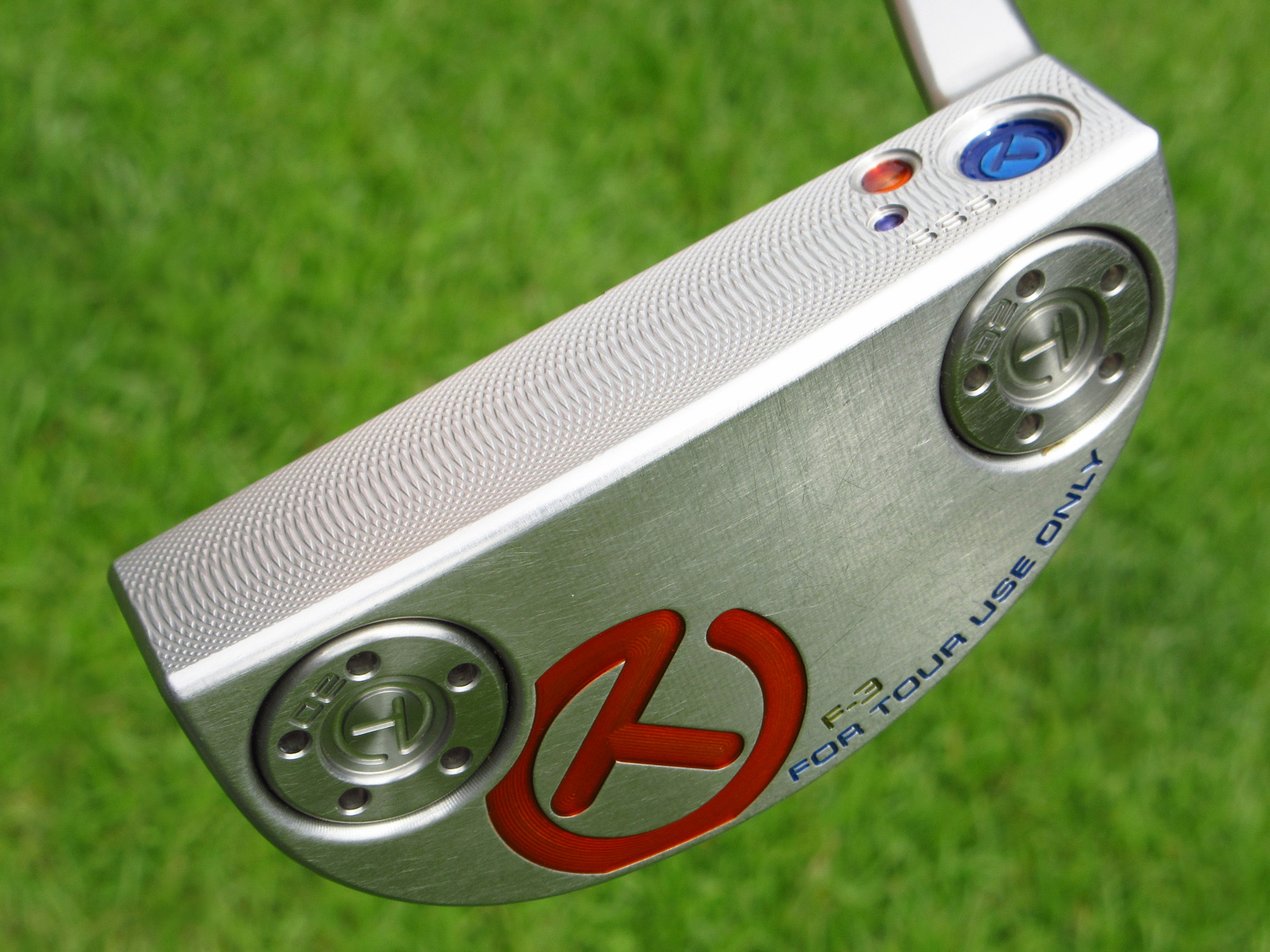 scotty cameron tour only sss del mar f3 tourtype circle t 360g putter with multi color paint and top line golf club
