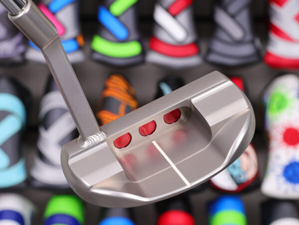 scotty cameron tour only sss fastback xperimental prototype circle t putter with welded mid slant neck golf club