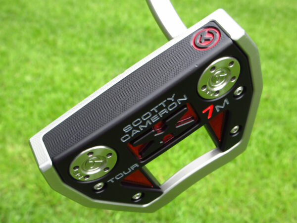 scotty cameron tour only sss futura x7m circle t putter with welded 2.5 neck and top line golf club