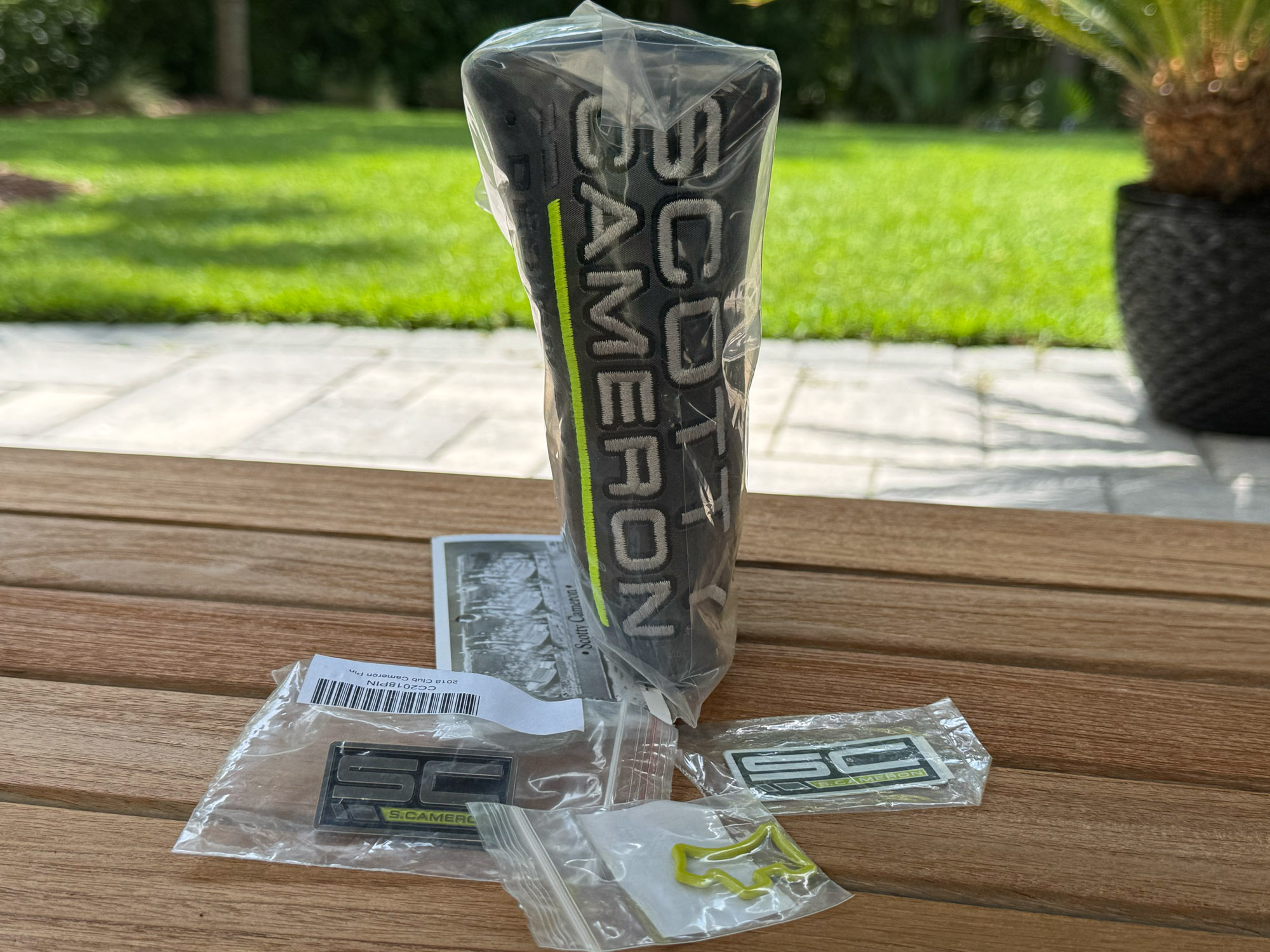 scotty cameron 2018 club cameron member headcover and accessories