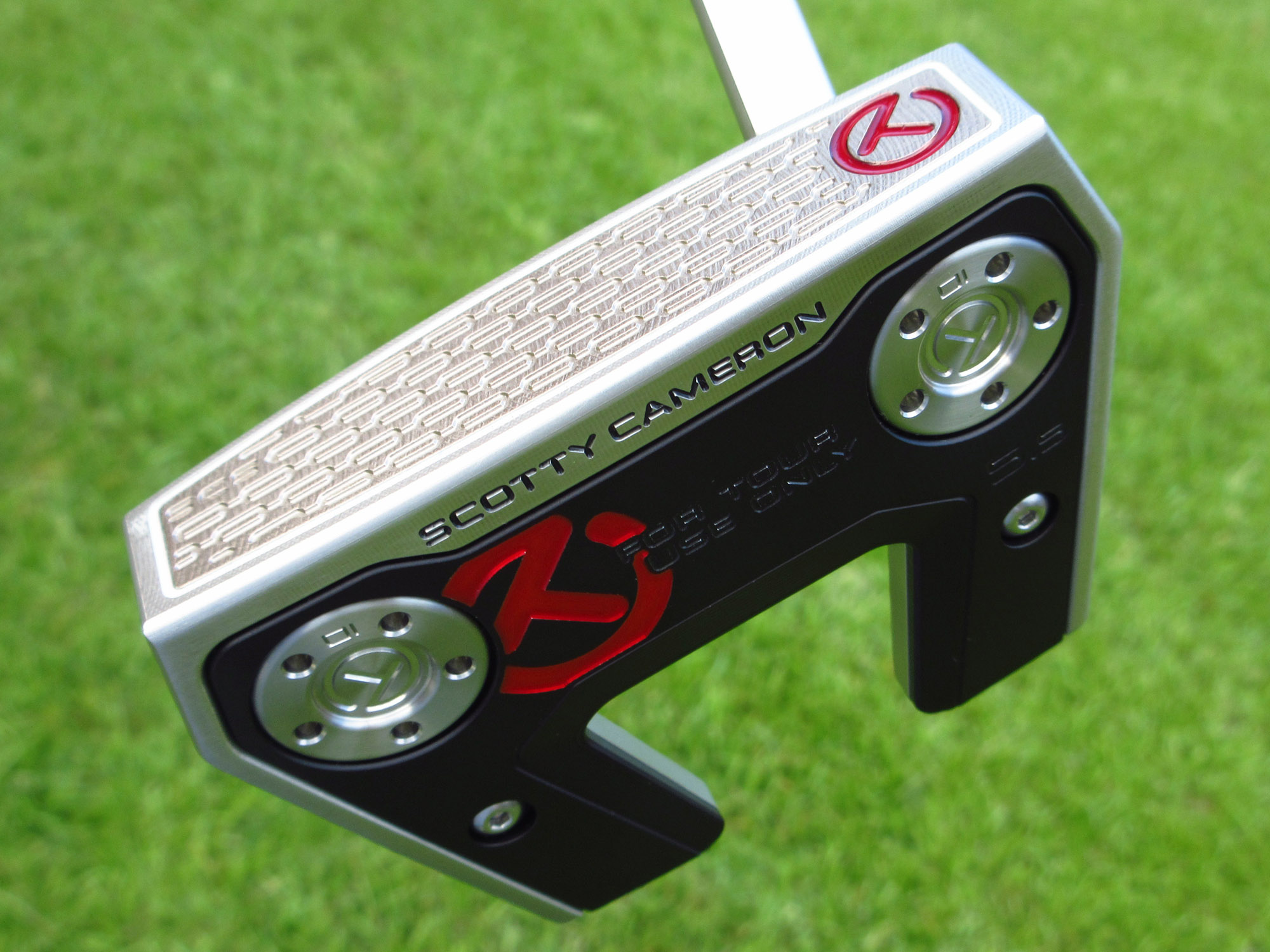 scotty cameron 2026 tour only sss phantom t5.5 circle t 360g putter with triple top lines and chain link milled carbon steel insert putter golf club