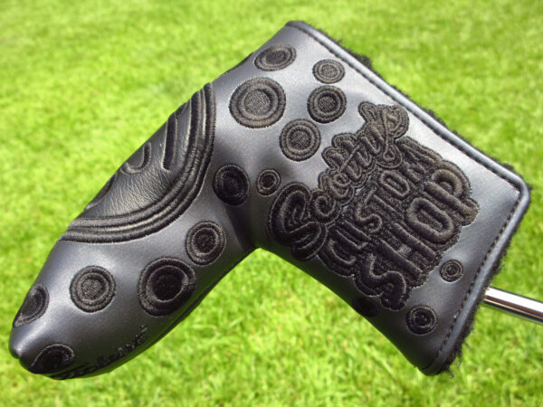 scotty cameron custom shop black out jackpot johnny blade putter headcover