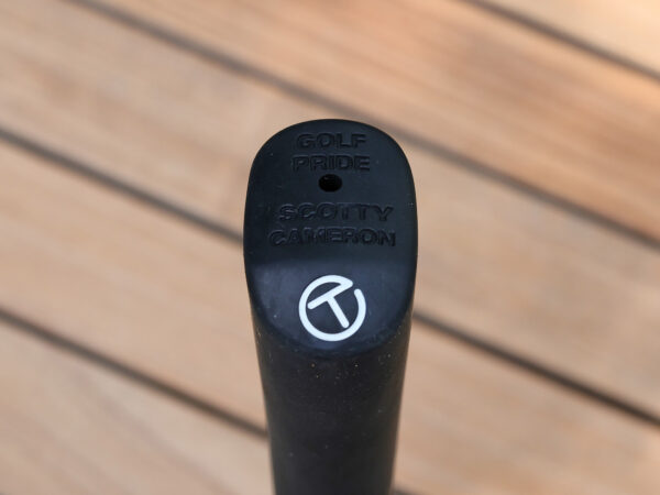 scotty cameron for tour use only black and gray pistolero plus circle t putter grip