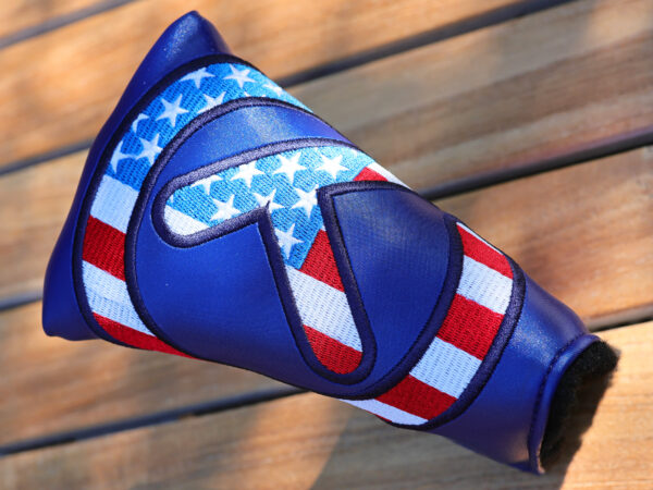 scotty cameron for tour use only blue usa industrial circle t mid mallet putter headcover