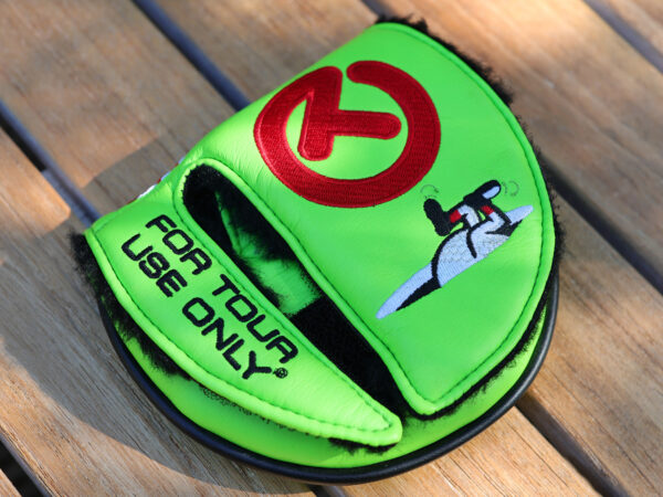 scotty cameron for tour use only lime green baller boy circle t mid round putter headcover