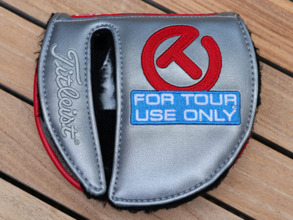 scotty cameron for tour use only silver usa industrial circle t mid round putter headcover
