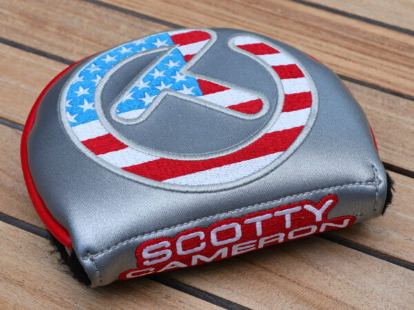 scotty cameron for tour use only silver usa industrial circle t mid round putter headcover