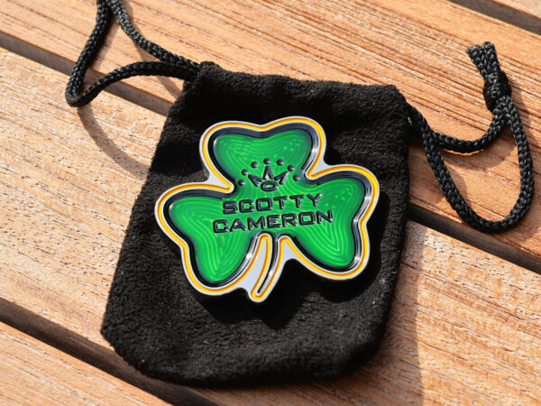 scotty cameron 2025 st patricks day limited release shamrock baller marker coin